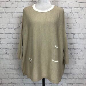 Mersea Catalina Sweater Size S/M Tan